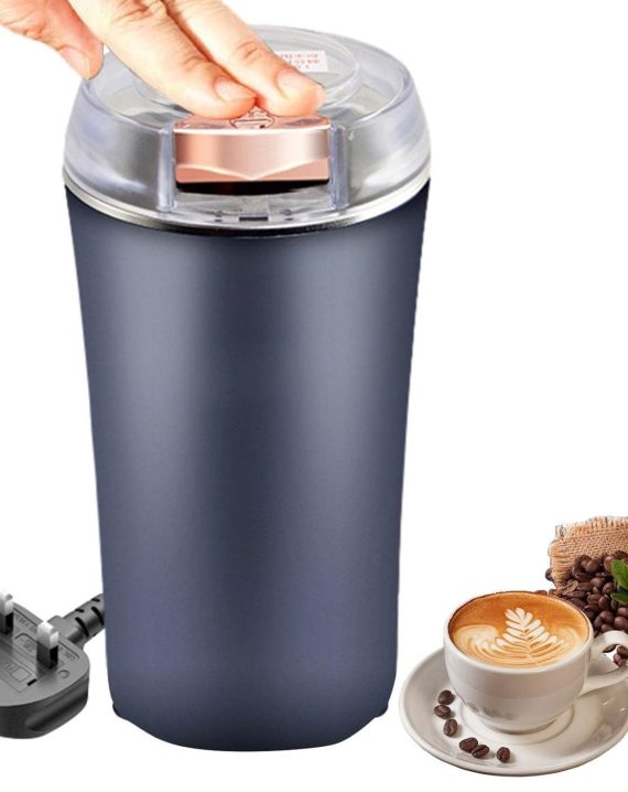 Molinillo Eléctrico De Granos Café Nueces Azul