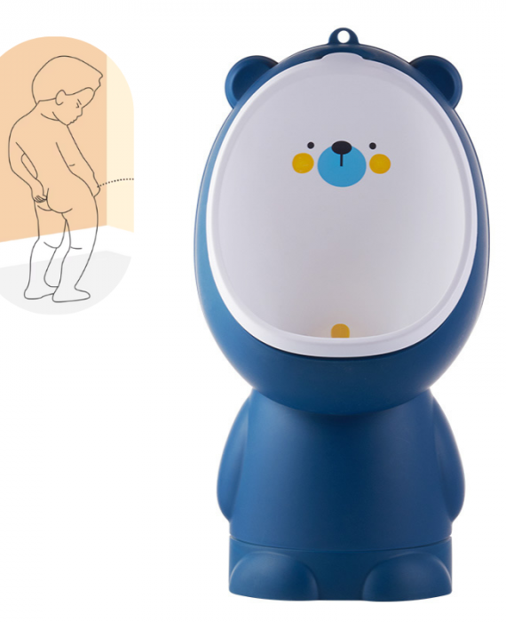 Mingitorio Infantil Regulable Oso Azul - Imagen 2