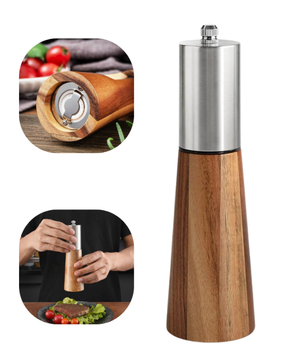 Molinillo Madera con Cabezal Metalico - Imagen 7