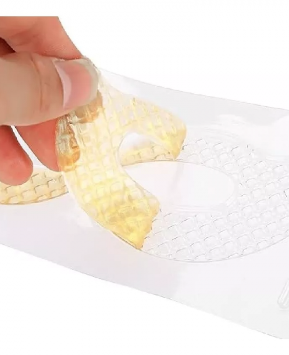 Mascarilla Antifaz Colágeno Hidratante Párpados Ojos Ojeras x10 - Imagen 6