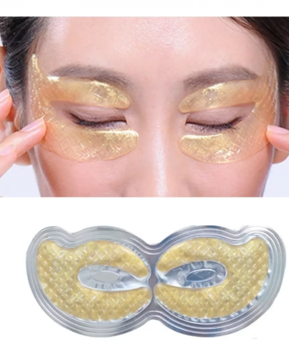 Mascarilla Antifaz Colágeno Hidratante Párpados Ojos Ojeras x10 - Imagen 7