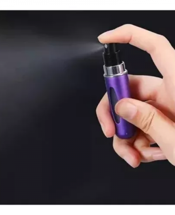 Mini Perfumero Portátil Recargable 5 ml Atomizador Colores 4 Unidades