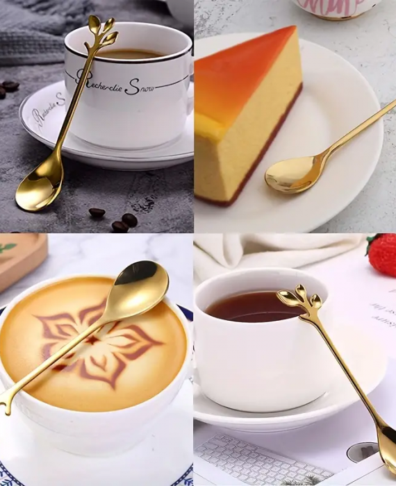 Juego de 6 cucharas de té o cafe acero inoxidable - Imagen 6