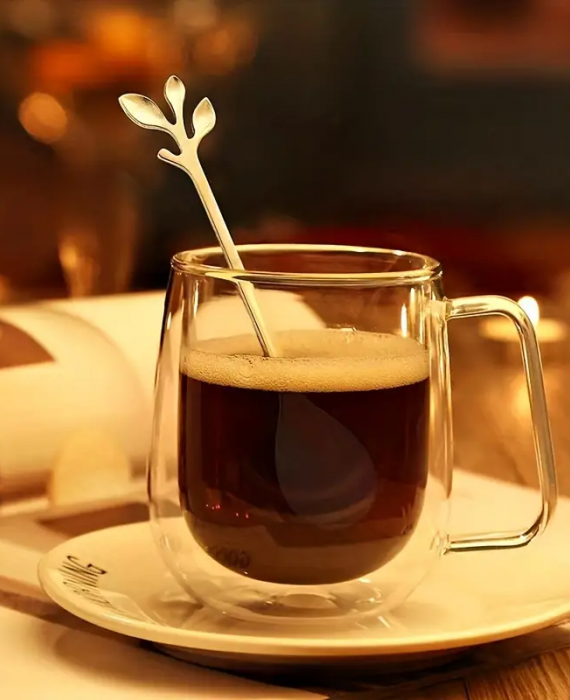 Juego de 6 cucharas de té o cafe acero inoxidable